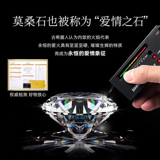 The only (Winy) one carat snowflake 999 sterling silver necklace women's moissanite pendant as a birthday gift for girlfriend and wife jewelry