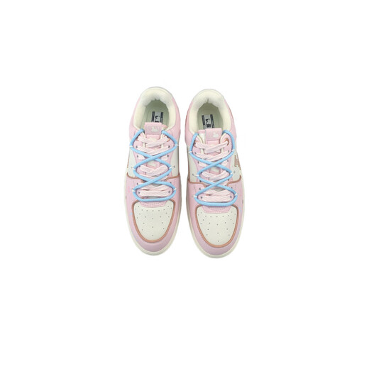 MLB customized ChunkyLiner naked eye 3D old money LQ sweetheart candy puppy macaron non-slip wear-resistant sneakers white powder 36.5 blue puppy gift box