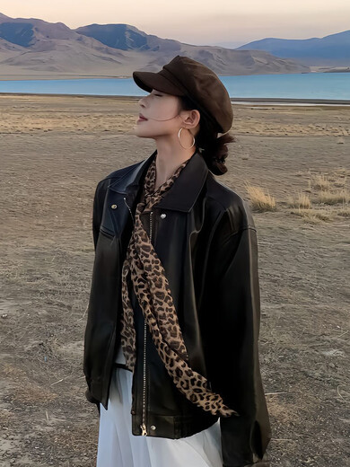 Xiaohongshu's popular beret women's 2025 new autumn and winter high-end outdoor western Sichuan travel hat brown brown one size