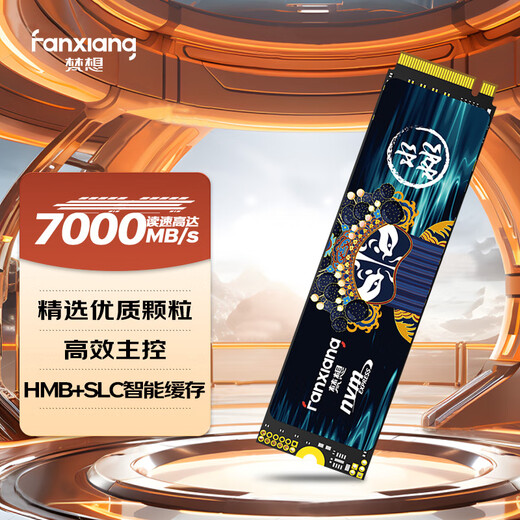 梵想（FANXIANG）4TB SSD固态硬盘 M.2接口NVMe协议PCIe4.0x4 PS5台式机笔记本电脑扩展硬盘 PC存储配件 S790E