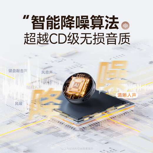 Famue professional recorder for evidence collection, high definition and noise reduction, compact portable recording artifact, recording to text meeting record, portable meeting, student lawyer, round magnetic suction, limited time order return 20 yuan red envelope, 64G, memory doubled by 85%, storage 520 hours