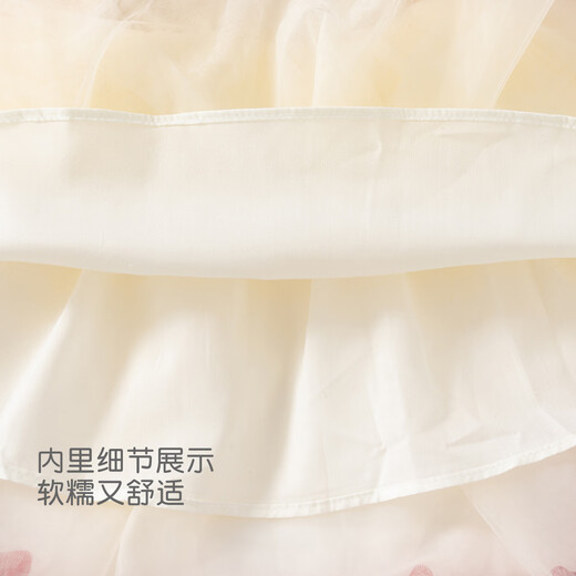 Banxidi girls dress spring new fashion baby princess dress suit children one-year-old dress New Year dress New Year dress