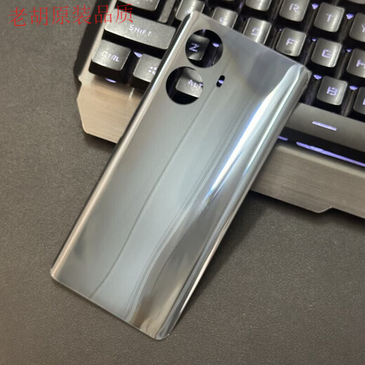 Original for realme 10pro + glass back cover realme 10PRO + mobile phone back case battery cover night black tempered glass back cover/shell realme 10P