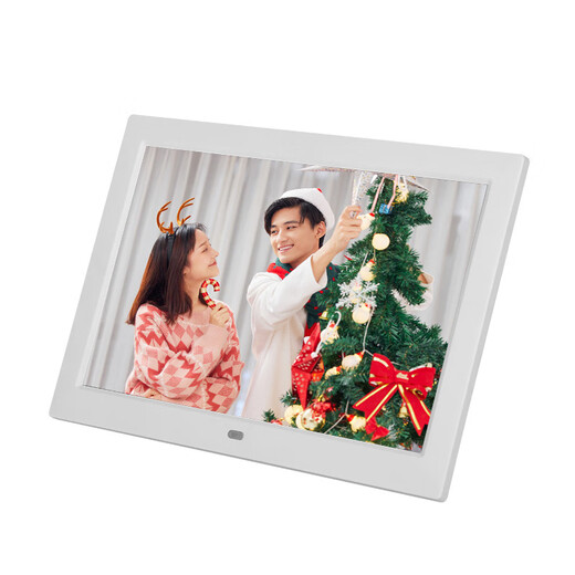 Shockwave Marco de fotos digital de 15 pulgadas, máquina de publicidad de álbum de fotos electrónico, soporte de música para fotos de vídeo de 7/8/10/12/17 pulgadas, súper publicidad comercial, reproducción automática, ultra claro de 19 pulgadas (disco 16G_U)