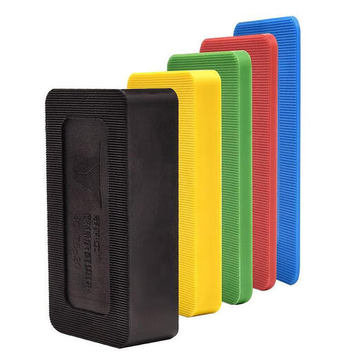 He Jiangong Yingtang Ben Tieniu door and window installation pad broken bridge aluminum 108 window screen integrated special gasket European standard load-bearing filling 50 each of blue, red, green and yellow, four kinds, a total of 200