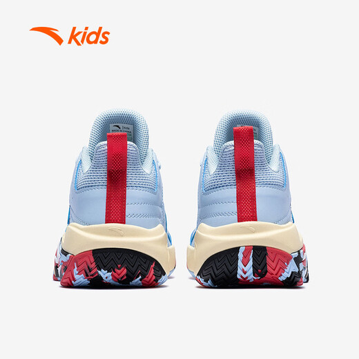 ANTA children's sports shoes for boys 2026 spring wear-resistant cushioning low-top new cement basketball shoes A12611102