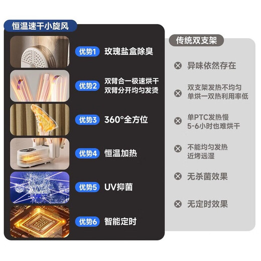 YURLANGSEN shoe dryer, shoe dryer, wet and dry shoe dryer, fully automatic baking Sapphire, quick heat drying of shoes without damaging the shoes, wet shoes can be dried, ordinary model, constant temperature shoe drying