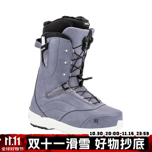 NITRO Ski Shoes CROWN Nitro Snowboard Shoes All-Purpose Snowboard Boots Women's 2425 New Style 24/25 Pre-sale CROWN TLS Lilac Purple 36.5 (Inner Length 235mm)