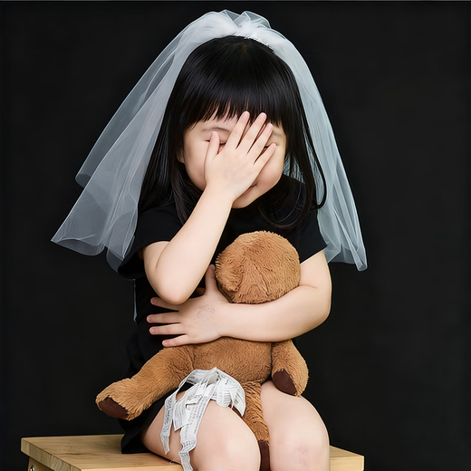 Bai Qixin's veil, 2 pieces of parent-child veil, mother and daughter photoshoot, wedding, birthday, children's photo props, travel photoshoot, princess baby headdress, parent-child veil (2 pieces for mother and daughter), hairpin style