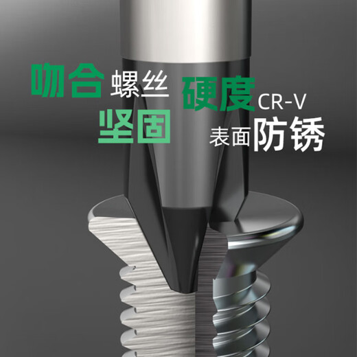 LAOA old A screwdriver set 9-piece cross-head screwdriver set with strong magnet LA699079