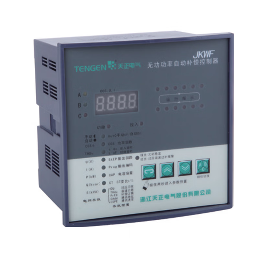 Tianzheng Electric TENGEN sub-compensation reactive power compensation controller JKWF-4/6/8/10/12 dynamic DC12V JKWF-12 dynamic DC12V