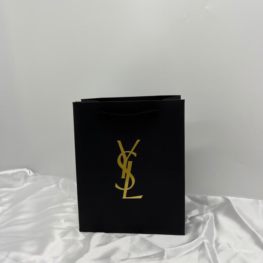 Counter Saint Laurent/ysl lipstick perfume cushion box small gold bar square tube round tube lip glaze packaging box model lipstick handbag 14*17*7