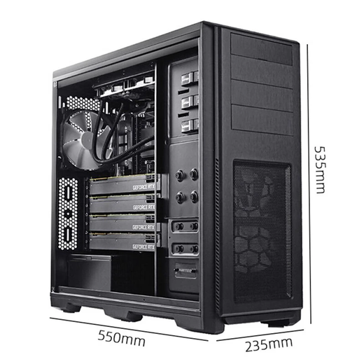 Weiyu workstation customized configuration simulation computing modeling rendering tower deep learning workstation host server i9-14900K/1TBE store/64G DDR5 cost-effective RTX 4090D 48G graphics card*1