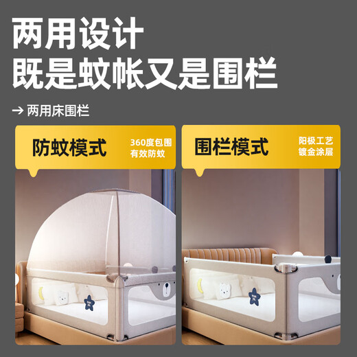 20 Q2025 New Special Mongolian Mosquito Net for Home Bedroom Anti-fall Bed V2 Anti-fall Textured Net Baby Anti-fall Mosquito Net V2 Top Version Mosquito Net + 60S Cotton Sheets 2.0*2.2 Meter Bed