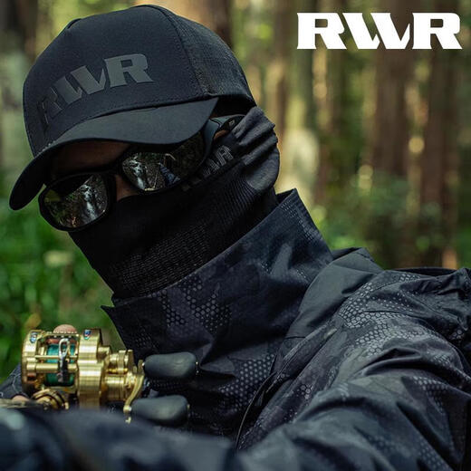 RVVR25 New RVVR Winter Lure Snood Mask Warm and Cold-proof Breathable Headband Thickened Sun Protection Fishing Outdoor Night Sky Black_2025 Style One Size