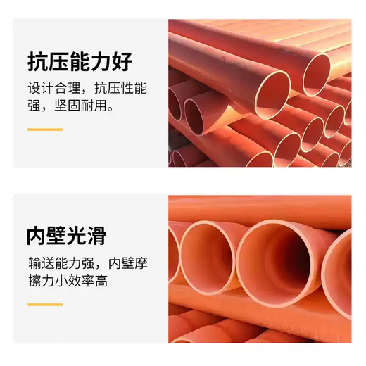 CPVC cable high-voltage power protection pipe buried insulation high-performance corrosion-resistant threading sheath pressure-resistant construction pipe Please place the order directly before placing an order. No delivery will be made.