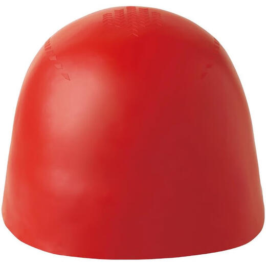 Mizuno (MIZUNO) men's and women's swimming caps low resistance design 3D three-dimensional shape ear-covering design Red FF