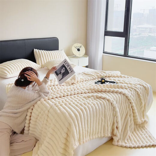 Fantasy Imitation Rabbit Plush Blanket Winter Cover Blanket Sofa Blanket Office Nap Small Blanket Winter Velvet Blanket Shawl Rabbit Fur-Light Pink Soft and Waxy Temperature Locking Soft and Delicate 120x200cm Children's Blanket