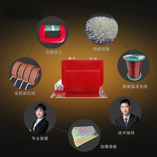 High voltage current transformer 10KV AC three-phase indoor 0.2/10p10 level 300/5 Xirong LZZBJ9 5-300/50.2S