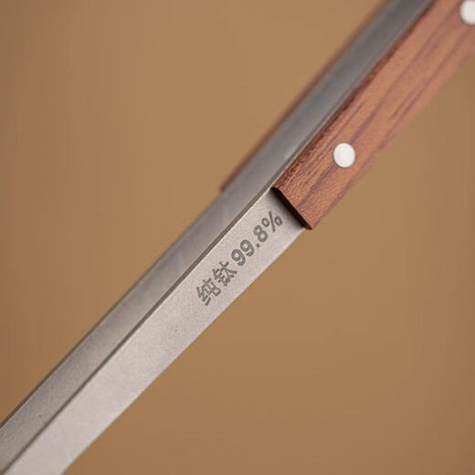 Haoxu pure titanium anti-slip tea clips for taking tea leaves, tea cups, tea sets, tweezers, tea making tools, Kung Fu tea clips, high-end tea ceremony, pure titanium-ebony tea clips