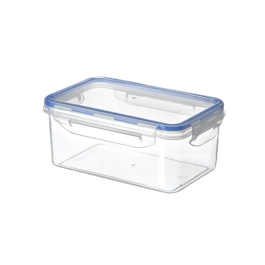 Travel accessories food-grade refrigerator special commercial sample box plastic square sealed storage box with lid square small 550ML 1 pack