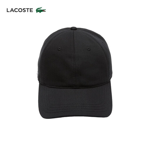 Crocodile (LACOSTE) accessories solid color unisex baseball cap peaked cap hat RK0440 031/black TU