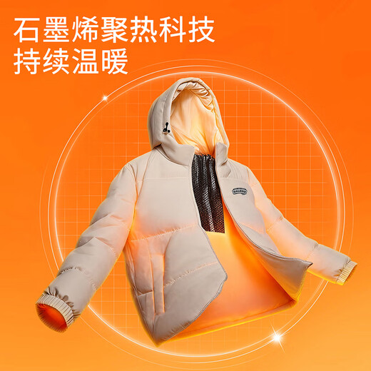 Baleno cotton coat men's 2025 winter warm and cold-proof hooded thickened cotton jacket loose casual men's cotton coat men's jacket