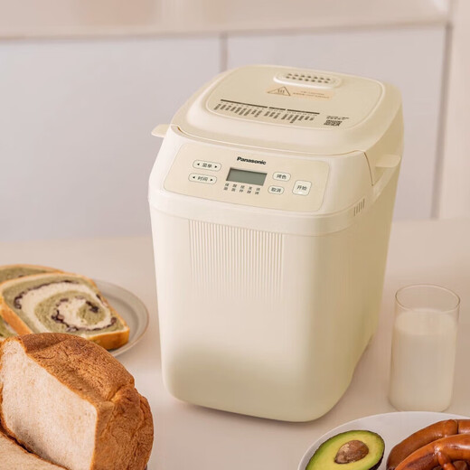 Panasonic bread machine household small fully automatic intelligent dough fermentation kneading multifunctional baking bread toast breakfast SD-PN100CSQ fully automatic kneading + fermentation 99 new only unpacked machine unused