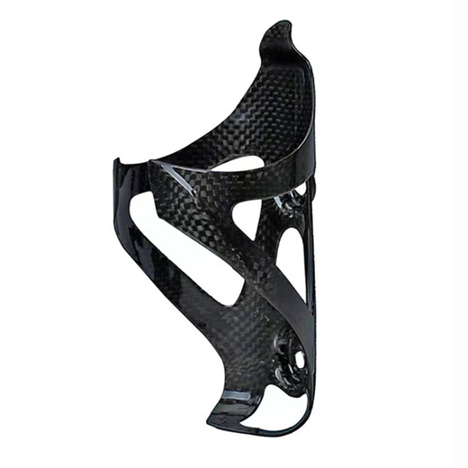 He Jiangong full carbon fiber bicycle water bottle rack mountain road bike bottle rack cycling bottle holder ultra-light accessories black matte with screws/wrenches