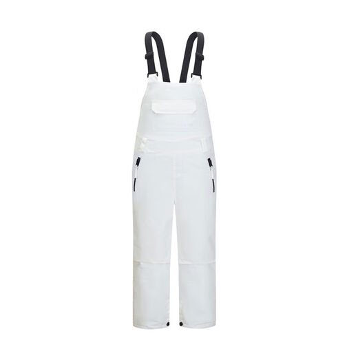 Children's overalls ski pants ski clothing for men and women thickened warm waterproof snowy white pink overalls M M170 recommended 110-120 Jin Jin equals 0.5 kg