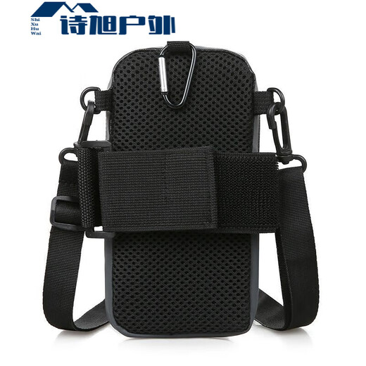 ZKHE running mobile phone arm bag men can't get rid of fitness sports arm mobile phone bag mobile phone bag waterproof artifact outdoor bag black