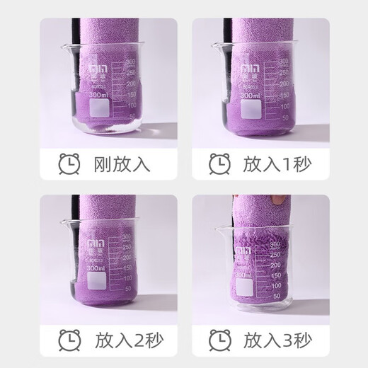 Spring koi and autumn carp absorbent towel quick-drying teddy small bath towel golden retriever large thickened bath non-stick hair supplies purple medium size (100*55 medium-sized dogs and large cats