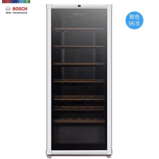 Bosch BOSCH 96-pack red wine cabinet intelligent constant temperature wine cabinet household high-end solid wood wine rack 26V80 blue
