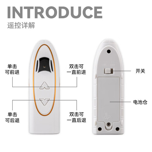 铠威和谐号动车组复兴号合金高铁轨道火车声光遥控车儿童玩具礼物 火车轨道4节+配件