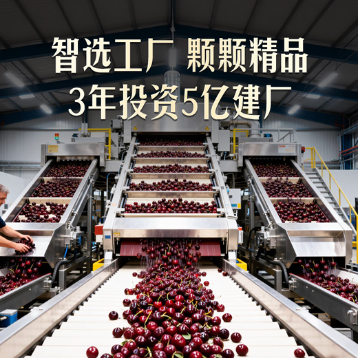 Uncle Sam's Chilean Cherries JD - Next Day Delivery to Many Places 5kg 4J Grade Imported Cherry Fruit Gift Box New Year's Gift Box 3Jin Jin is equal to 0.5kg (net weight) 80% choice - great deal, delicious gift box, black diamond grade, crispy, sweet and juicy 3J Big Mac 30-32mm