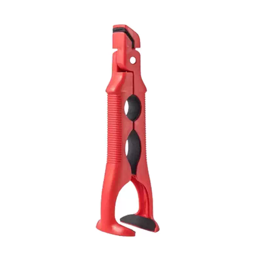 Yusenyi three-in-one anti-scalding bowl clamp, kitchen microwave anti-scalding insulated bowl and plate clamp, anti-slip silicone clip, creative plate carrier (food grade material) rose red-milk white (1 each) three-in-one anti-scalding bowl clamp