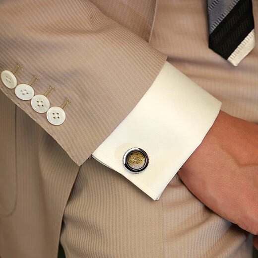 WILLIAM MILTON French style flowing pearl cufflinks men's romantic French cuff nails light luxury fashion wedding gift gift box