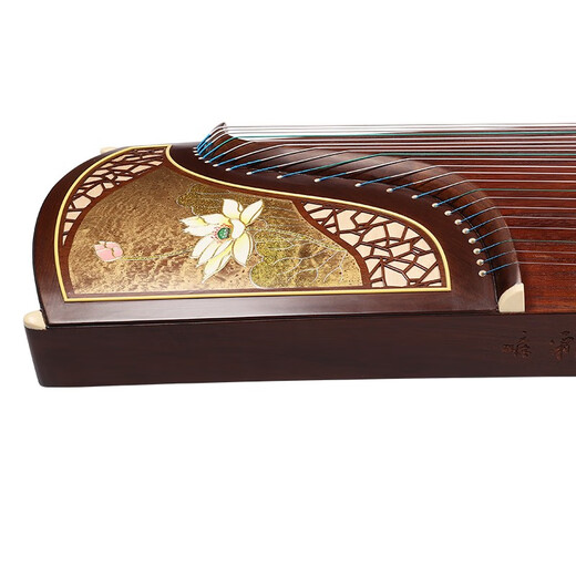 Dunhuang Marke Dunhuang Guzheng 694KK -Serie Banana Fenster Nacht Sprache Professionelle Performance Guzheng Shanghai Nationales Musikinstrumentenfabrik 1 7691pm Chi Zhongyiqu (vollständige Set von Zubehör)