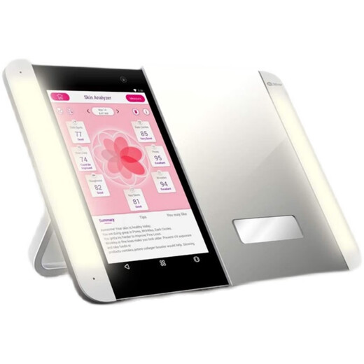 HiMirror Slide smart beauty mirror with camera, microphone, display and fill light