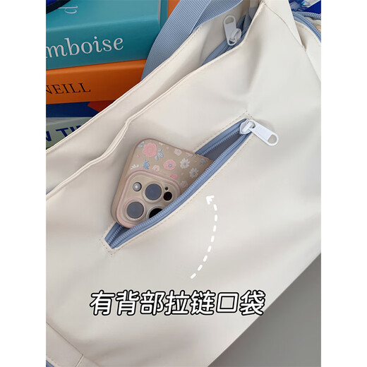 Rui Chao pain bag crossbody large capacity daily style high-value blue bar student party two-dimensional shoulder bag handbag white star bunny