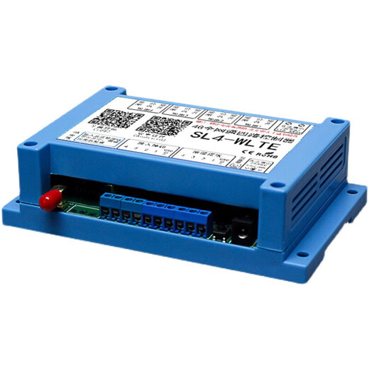 4g mobile app remote control switch 12v220v380v water pump power supply wireless remote control intelligent timing switch 4G dual network four-way + network cable + input + power outage alarm