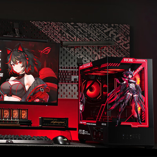 ASUS (ASUS) ASUS ROG i5 14600KF series/RTX4060Ti graphics card/RTX5070/RTX5060TI game console DIY complete assembly computer RTX5060TI-16G+14600KF丨Configuration five single host