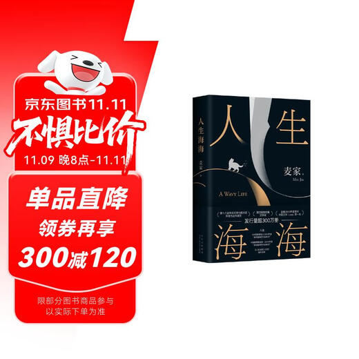 人生海海 麦家经典代表作 赠作者手书寄语卡 发行超350万册 创文学新奇迹 人生海海 不畏沉浮 小说
