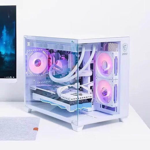 MSI AMD Ryzen 7500F/9600X/9700X cardless barebone assembly machine desktop DIY assembly computer e-sports game design office home computer configuration two 9600X/cardless core display host