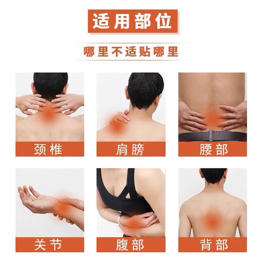 L.P Gentle herbal Aobi moxibustion patch moxa hot moxibustion mugwort moxa leaf patch waist and cervical disc herniation neck shoulder waist leg foot pain magnetic therapy 20 patches / box