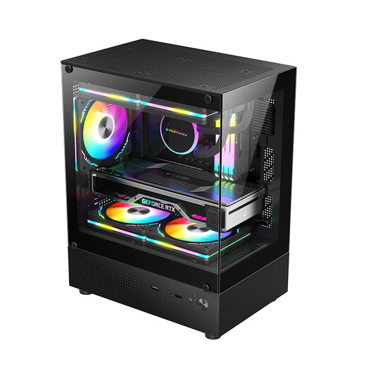 Navigator Core i5 12400F/RTX3060/5060/4060 8G gaming e-sports design desktop computer host DIY assembly computer complete machine installation complete set of chicken office host four 11400F丨16G丨1TB丨RTX3050