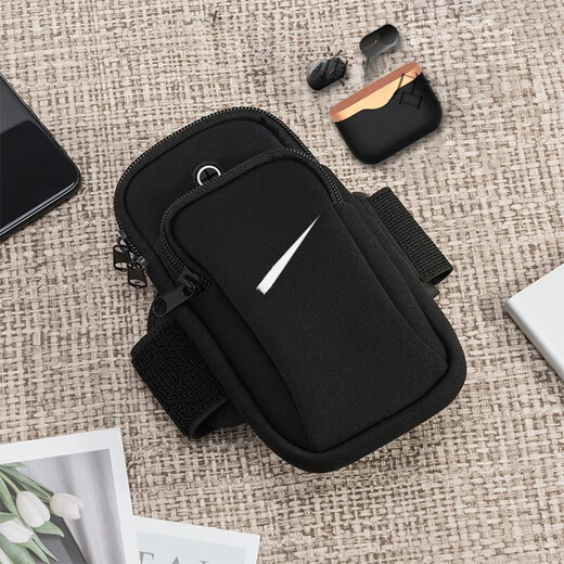 DUTRIEUX mobile phone arm bag, running mobile phone bag, sports arm bag, men's arm mobile phone bag, running sports mobile phone arm, rose red, universal for 7.0-inch mobile phones