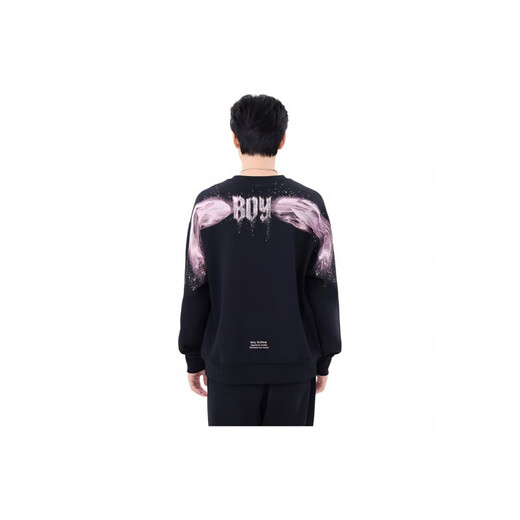 BOY LONDON Beluga Hot Diamond Eagle Sweatshirt Unisex Black Black XS