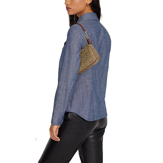 Entrenador (entrenador) Bolso de mujer, bolso de mahjong para mujeres, bolsa de teléfono móvil de muñeca, dar a la novia CE698 Caki Brown Wine Red IMS4L