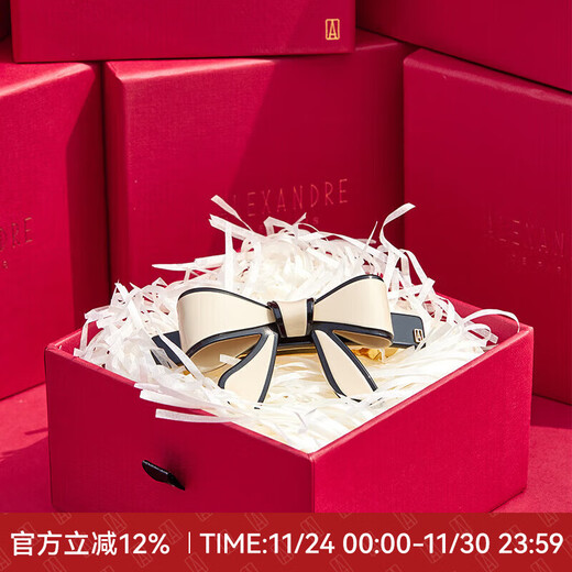 ALEXANDRE DE PARIS celebrity style Diana 8 cm hair clip classic hair clip high-end hair clip birthday gift for women